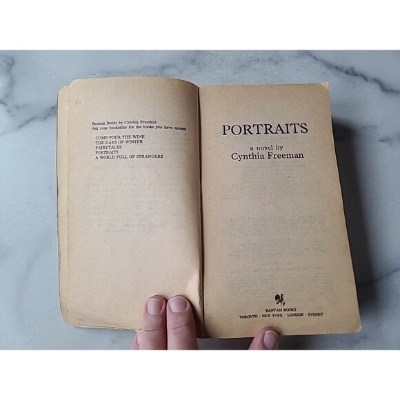 Portraits By Cynthia Freeman Paperback - Picture 3 of 10